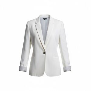 Versona White Single-Button Tailored Blazer